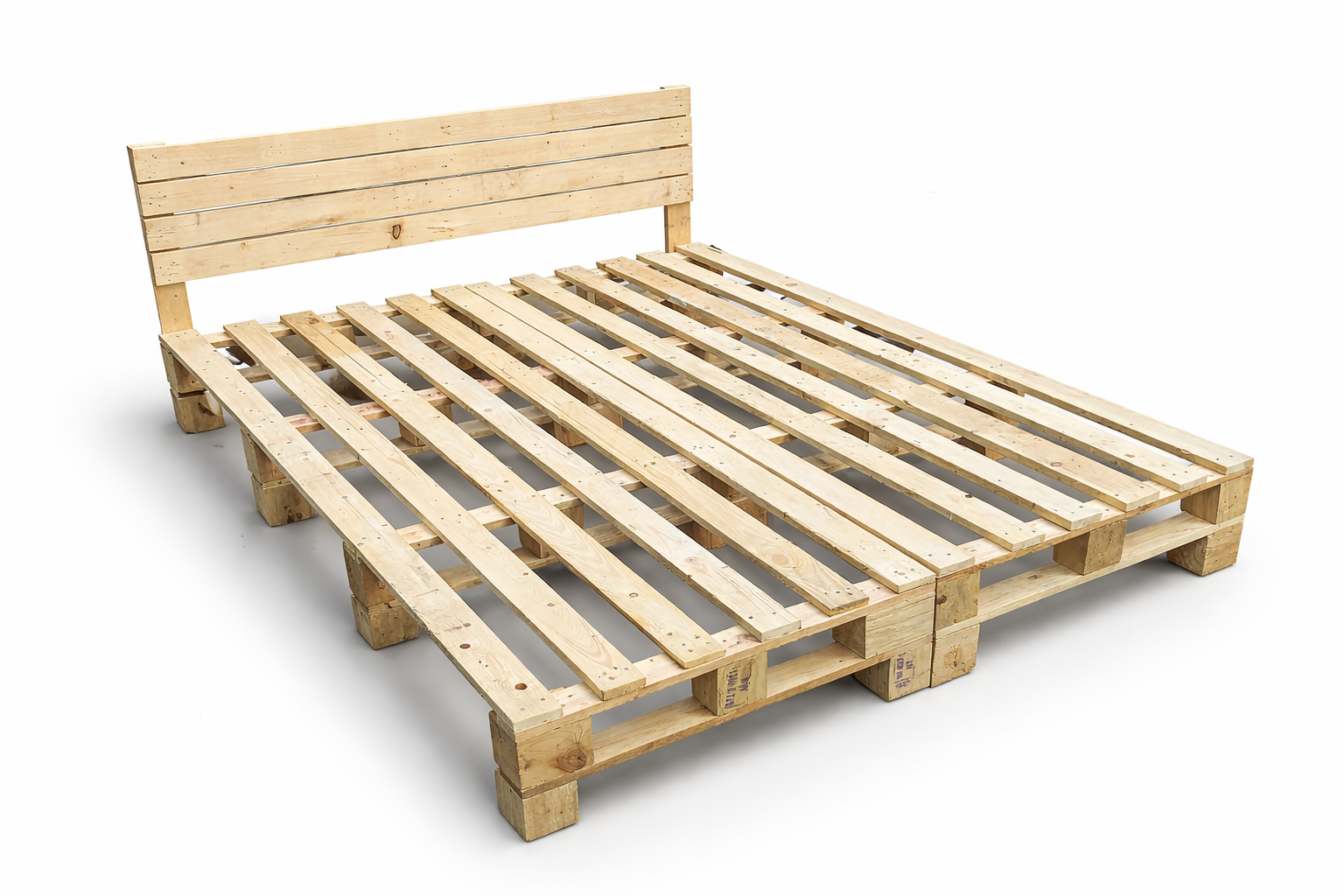 Double Pallet Bed
